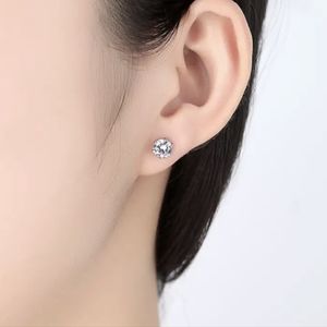 NEW silver plated zirconia stud earrings, pendant necklace, solitaire ring set